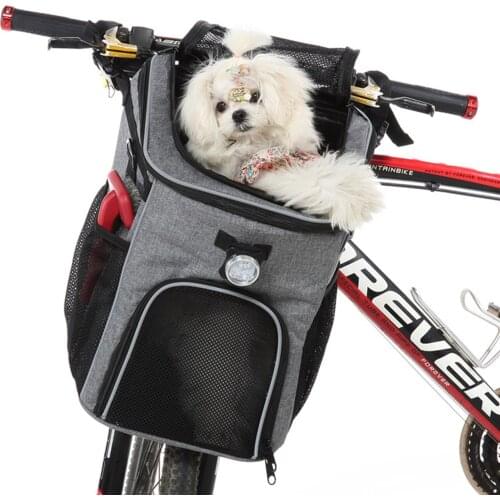 Pet Bike Bag Outdoor Backpack Ventilated Design Breathable Pet Carrier Backpack Suitable For Pets Under 3 Kg