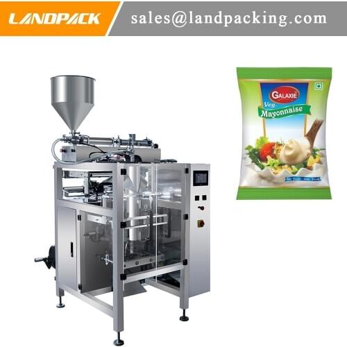 Mayonnaise Packaging Machines Liquid Sauce Vertical Form Fill Seal Machine
