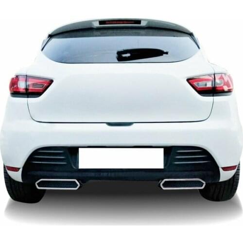 FOR Renault Clio 4 Rear Diffuser 2 Piece 2012-2019 Inter