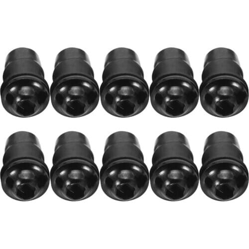 10Pcs/Set M5 Bolts Motorcycle Metric Rubber Well Nuts Windscreen Fairing Cowl Universal for Windshield Accessories