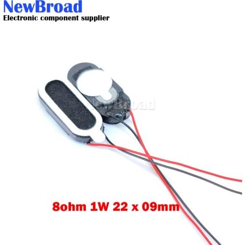 10pcs New Electronic dog GPS navigation MP4/PSP speaker plate 8R 1W 8ohm 1W 2209 0922 09*22MM thickness 4MM