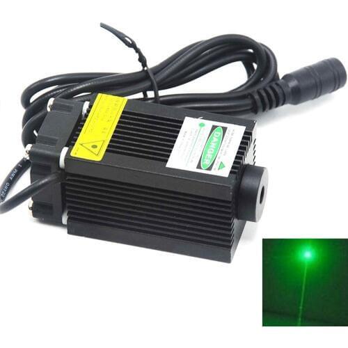 33mmx55mm 100mw 532nm Green Laser Module Focus Dot Lights Positioning Lasers 12V
