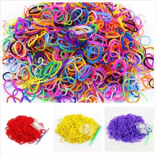 600pcs Small Rubber Band Womens Hair High Elasticity Durable Mori Thickened Disposable Color Head Rope Hair Accessories
