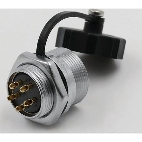 WEIPU WS20 WS20K*ZM M20 Automotive Electrical Connector Waterproof IP68 Bulkhead Female Socket 2 3 4 5 6 7 8 9 12 Pin Power Jack