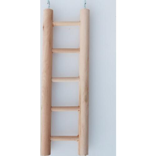 Six Sizes Parrot Toy Wooden Stairs Squirrel Wooden Ladders Standing Bird Cage Accessories Pet Products BT028