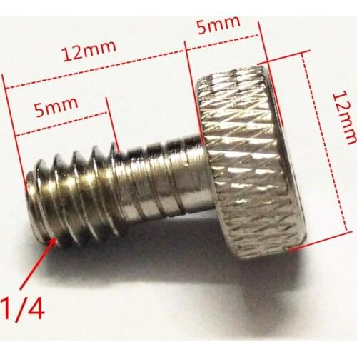 Jadkinsta 1/4 3/8 Connecting Screw Adapter Carbon Steel with Flat Head For Camera Tripod Monopod Quick Release Baseplate Rig