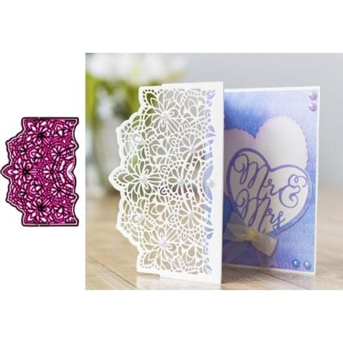 Lace Hollow Big Edge Metal Cutting Dies Stencils for Scrapbooking Embossing Die Paper Cards Making New 2019