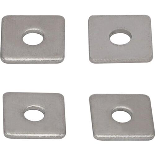 M4 M4*10*1 M4x10x1 M4*16*1 M4x16x1 M4*20*1 M4x20x1 304 Stainless Steel 304SS DIN436 Gasket Curtain Wall Flat Plain Square Washer