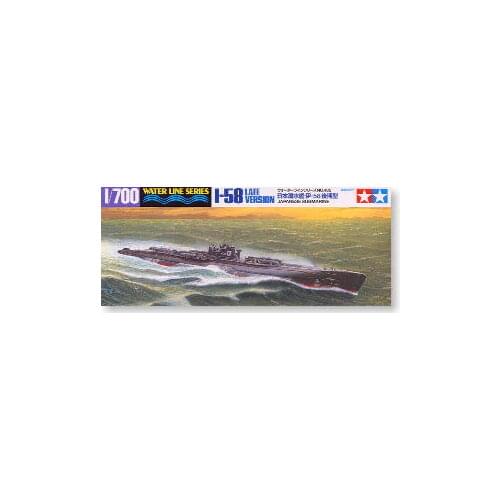 TAMIYA 1/35 scale models, 1/700, scale, model 31435, Japanese Navy, Iraq, -58, submarine, late type