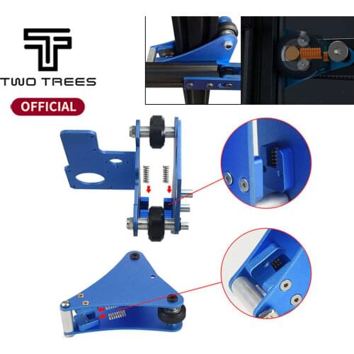 Twotrees new design adaptive kit used in BLUER PLUS For i3 3d printer Dual Z Axis Upgrade Plate Kit for 2040 aluminum profile