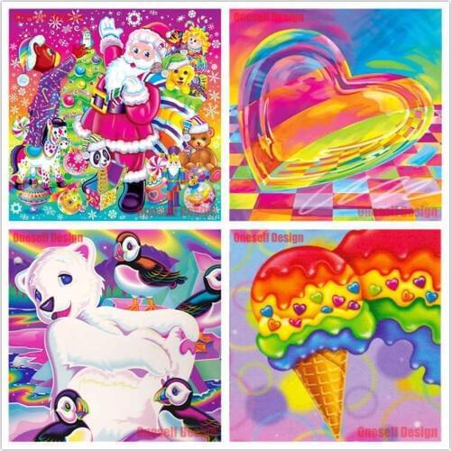 Popular 5d diamond painting colorful Santa Claus diamond painting full square colorful scenic diy diamond painting 5d cute girl