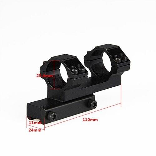 PPT Tactical 30mm Ring Diameter Scope Mount Fits for 11mm Rail HS24-0117