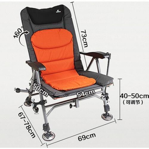 European-style aluminum alloy fishing chair fishing can lift multi-function fishing chair 603 upgrade