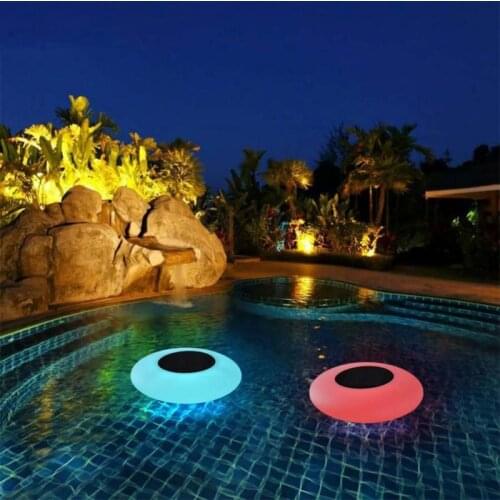 Solar Floating Pool Lights Pool LED Lights Outdoor Color Changing Garden Pond Night Lights Solar Water Drift Lamp Lawn Lamp