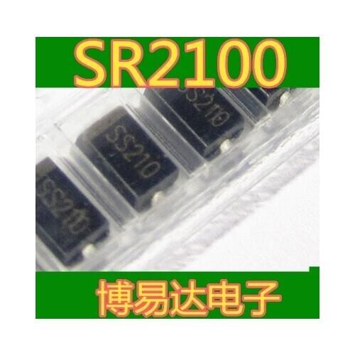 SS210 SR2100 SS210 SMA DO-214AC