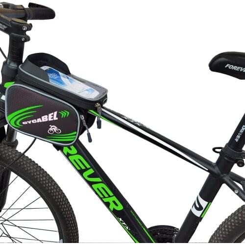 CYCABEL Bike Bag Road Saddle Bag Touch Screen Mobile Phone Bag Waterproof Mountain Front Bicycle Bag Outdoor Bicycle Accessories