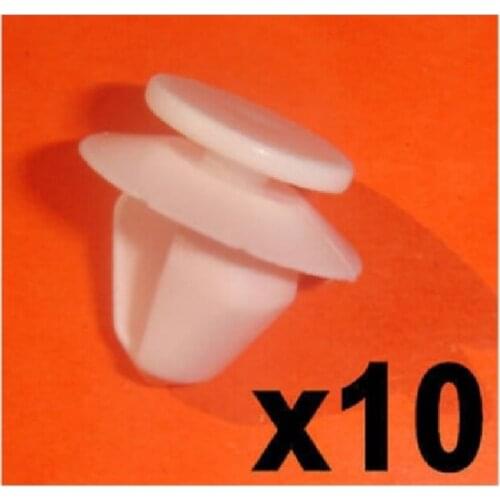 10 For Peugeot Exterior Door Trim Clips- Bumpstrip Rubstrip