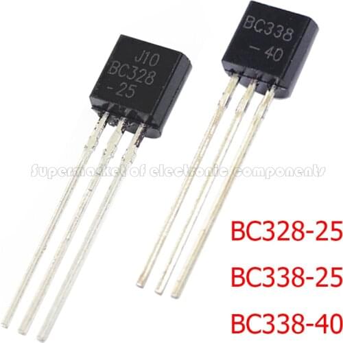 20PCS BC328-25 BC338-25 BC338-40 BC328 BC338 328-25 338-28 338-40 TO-92 new and original IC