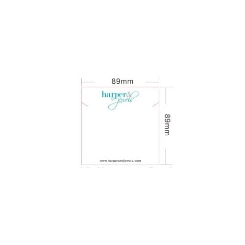 4000pcs 89x89mm Necklace Cards Custom Logo