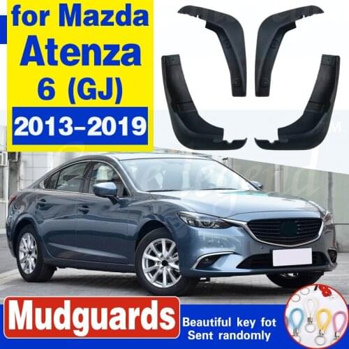 4Pcs OE Styled Car Mud Flaps For Mazda 6 (GJ) Atenza 2013-2017 Mudflaps Splash Guards Mud Flap Mudguards Fender 2014 2015 2016