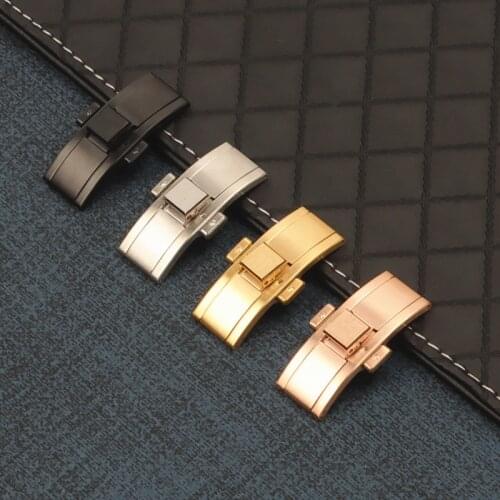 Watch Accessories 21mm Buckle for AP Royal Oak Series Man 15400 Stainless Steel Strap Folding Buckle Clasp