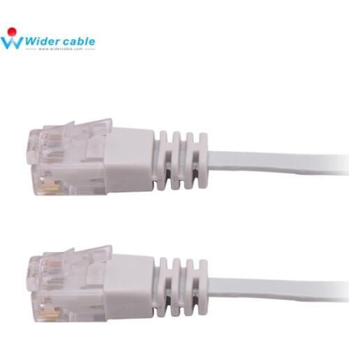 Free Shipping 1m Noodle CAT6 Cable Ethernet Lan Wire Network CAT 6 RJ45 Patch Cord Internet Grey NEW 1.1mm thickness