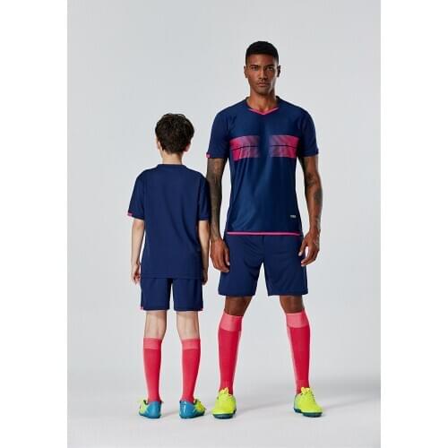DIY customized Uniforms soccer Jersey Tracksuit 2020 Futbol Training Sets Youth Boys Football Kits Sports Shirts Clothes K8823