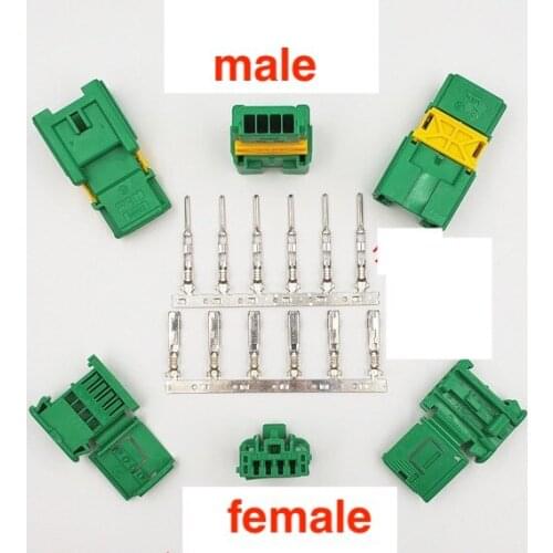 For Citroen Peugeot reading top light 4PIN hole car plug shell pin male female terminal connector