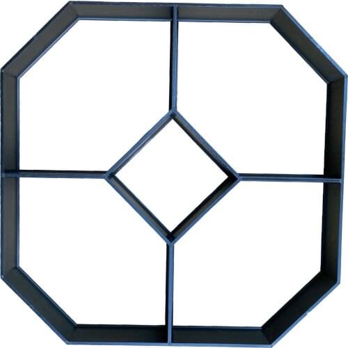 Garden Pavement Mold Garden Walk Pavement Concrete Mould DIY Manually Paving Cement Brick Stone Road Concrete Molds Path