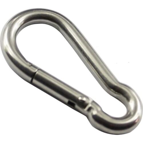 Hardware accessories hooks 6x60mm stainless steel 316 carabiner hook