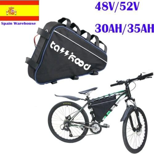 Electric Bike Battery 48V 35AH triangle bateria 48V 1000W bafang bbs03 e bike Lithium Batteries