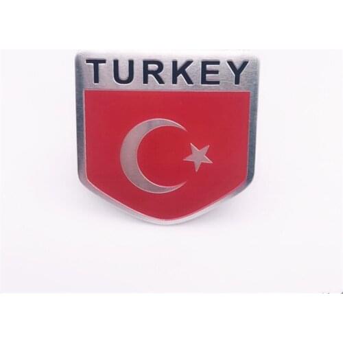 Turkey National Flag Turkish Emblem Car Stickers