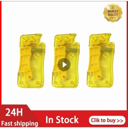 Automatic Needle Threader Yellow Large Needle Threader Automatic Sewing Needle Device Durable Household Sewing Tool Accessories