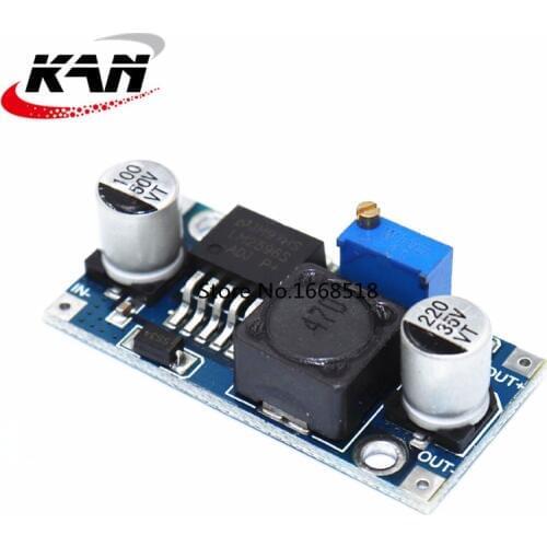 2pcs LM2596 LM2596S LM2596S-ADJ DC-DC step-down power supply module 4.5-40V 3A adjustable step-down module 24V 12V 5V 3V