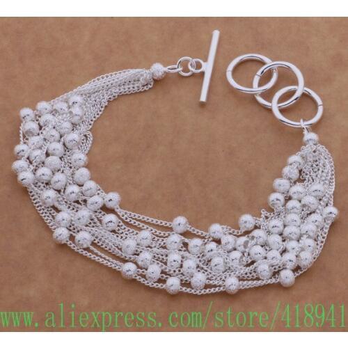 Silver Plated bracelet, Silver Plated fashion jewelry yi yi is unripe brightness /dycampja azeajqla AH053