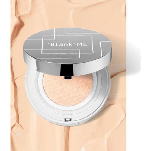 Blank ME Small Silver Box Cushion Foundation Cream Long Lasting Oil Control Not Dull Light Thin Concealer Natural Matte BB Cream