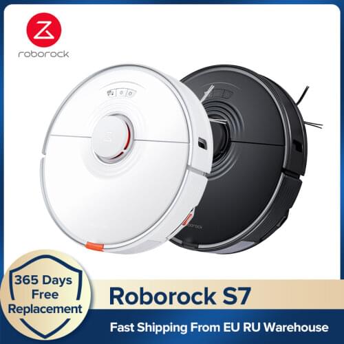 Roborock S7 Robot Vacuum Cleaner Sonic Mopping Ultrasonic Carpet Clean APP Control Mop Lifting Unbeatable Cleaning