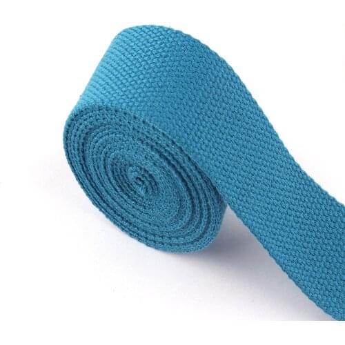 30mm Wide Natural Cotton Plain Webbing Backpack For Canvas Bag Purse Strap Handles Belt,For Tote Bag Upholstery Webbing Garment