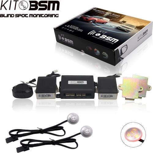 KITBSM Blind Spot Detection System Easy change lane more security reduce no zone car blind spot system,driver assistant car safe