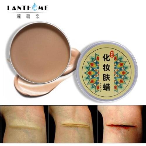 Halloween Special Effects Makeup Drama Wax Fake Scars Blood Skin Fake Wound Scar Wax Cosplay Special Costume Makeup Body Paint