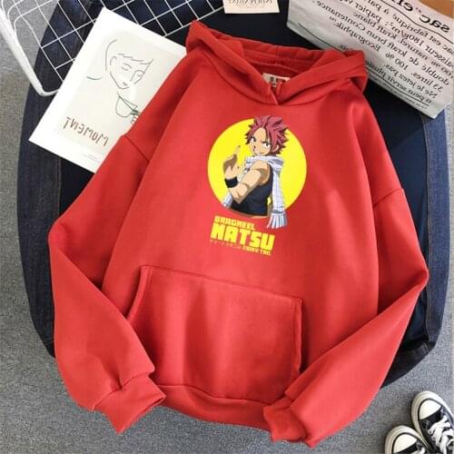 Anime Cartoon Fairy Tail Hoodies 2021 Unisex Men And Women Sweatshirts Pullovers Streetwear Fashion Casual Printing Hoody