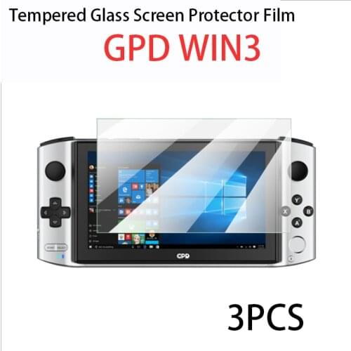 Premium Tempered Glass Screen Protector Film Guard LCD Shield For 5.5" GPD WIN 3 WIN3