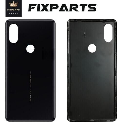 For Xiaomi Mi MIX 2S Battery Cover Rear Glass Door Housing Case Panel Mix2s For Xaomi Xiomi Mi MIX 2S 2 S Battery Cover