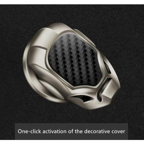 Car Engine Ignition Start Protective Cover Decoration Sticker For Chrysler 200 300 Aspen Pacifica PT Cruiser Sebring Town Car