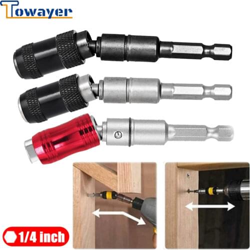 1/4 "Hex Magnetic Drill Bit Durable Locking Screwdriver Bit Quick Change Holder Power Tools Drive Guide Woodworking Tools
