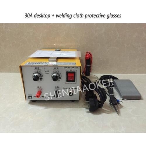 1PC 220V Laser welder jewelry welding machine soldering iron Pulse high power handheld spot welder 300W/400W/500W