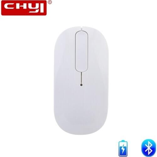 Silent Wireless Bluetooth Computer Mouse With Touch Stripe Wheel Optical Rechargeable BT 3D Mouse Noiseless Mice For Laptop PC