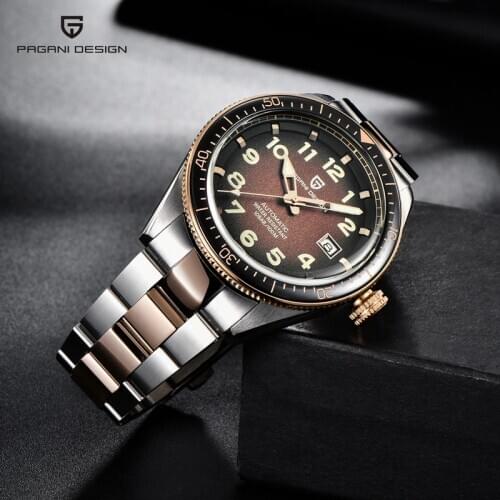 PAGANI Design 2020 Luxury Business Sport Mechanical Wristwatch Brand Men Watches Automatic Stainless Steel Waterproof Watch Men