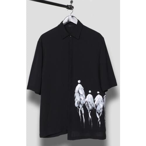 Owen seak Men T Shirt Mens Clothing Hip Hop Tops Tees Summer High Street Solid T Shirt Size XL