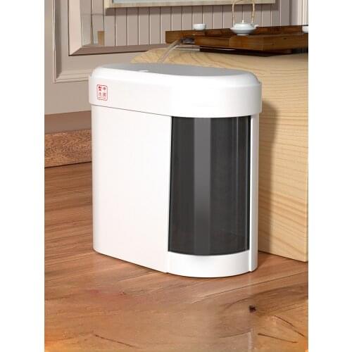 Standing White Trash Bin Nordic Rectangle Modern Containers Trash Can Kitchen Rangement Cuisine Household Cleaning Tools BD50BS